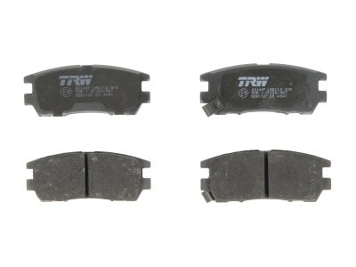 Set plăcuțe frână TRW, spate, pentru: MITSUBISHI 3000 GT, ECLIPSE III, ECLIPSE IV, L400, PAJERO CLASSIC, PAJERO I, PAJERO II, PAJERO SPORT I, SIGMA 2.0-3.8 11.89-