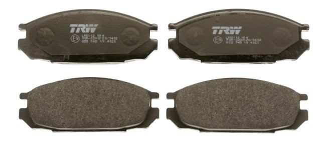 Set plăcuțe frână TRW, spate, pentru: NISSAN PATROL GR IV, VANETTE 2.0D-4.2D 10.86- 3
