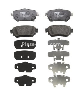 Set plăcuțe frână TRW, spate, pentru: NISSAN QASHQAI II, X-TRAIL III; RENAULT KADJAR 1.2-2.0D 11.13-