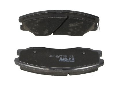 Set plăcuțe frână TRW, față, pentru: OPEL ANTARA A 2.0D/2.2D/2.4 07.06-