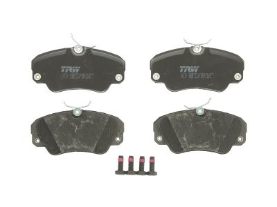 Set plăcuțe frână TRW, față (cu accesorii; cu șuruburi de ghidare etrier frână), pentru: OPEL OMEGA A, OMEGA B, SENATOR B 2.0-3.6 03.87-07.03