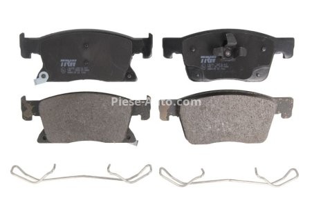 Set plăcuțe frână TRW, față (cu suplimente), pentru: OPEL ASTRA K, ASTRA K/KOMBI 1.0-1.6D 06.15-