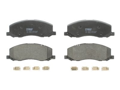 Set plăcuțe frână TRW, față (cu suplimente), pentru: OPEL INSIGNIA A, INSIGNIA A COUNTRY; SAAB 9-5 1.4-2.8 07.08-03.17