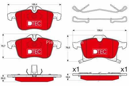 Set plăcuțe frână TRW, din ceramică, față, pentru: OPEL ADAM, ASTRA G, ASTRA H, ASTRA H CLASSIC, ASTRA H GTC, ASTRA H/KOMBI, COMBO TOUR, COMBO/MINIVAN, CORSA C, CORSA C/HATCHBACK 1.2-2.2 03.01-