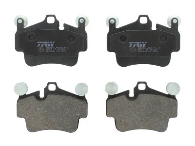 Set plăcuțe frână TRW, față, pentru: PORSCHE 911, 911 TARGA, BOXSTER, BOXSTER SPYDER, CAYMAN 2.9-3.8 07.04-06.13