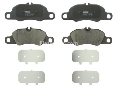 Set plăcuțe frână TRW, față, pentru: PORSCHE 911, 911 TARGA, BOXSTER, CAYMAN 2.7/3.4/3.6 06.08-