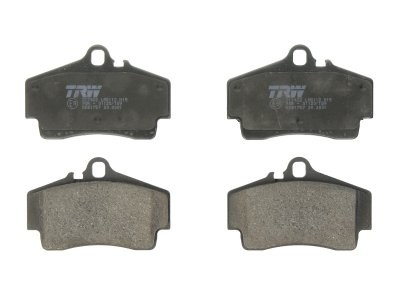 Set plăcuțe frână TRW, spate, pentru: PORSCHE 911 TARGA, BOXSTER, BOXSTER SPYDER, CAYMAN 2.5-3.6 09.96-06.13