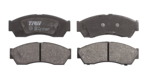 Set plăcuțe frână TRW, față, pentru: ROVER CITYROVER; TATA INDICA, INDIGO 1.4/1.4D 01.03-