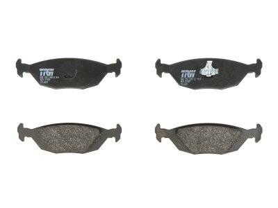 Set plăcuțe frână TRW, spate, pentru: SAAB 900 I, 9000 2.0-3.0 09.79-12.98