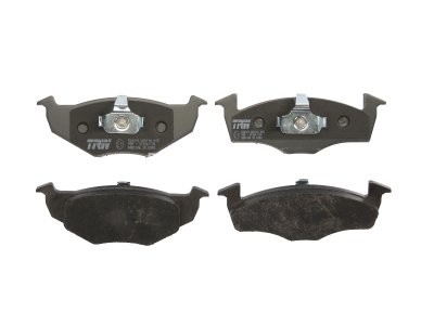 Set plăcuțe frână TRW, față, pentru: SEAT CORDOBA, CORDOBA VARIO, IBIZA II, TOLEDO I; VW GOLF III, LUPO I, POLO, POLO III CLASSIC, POLO/KOMBI, VENTO 1.0-1.9D 10.91-12.02