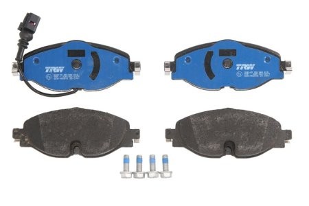 Set plăcuțe frână TRW, față, pentru: SEAT LEON SPORTSTOURER, TARRACO; VW ARTEON, ARTEON SHOOTING BRAKE, CADDY V, CADDY V/MINIVAN, GOLF VII, GOLF VIII, POLO VI 1.4H-Electric 03.14-