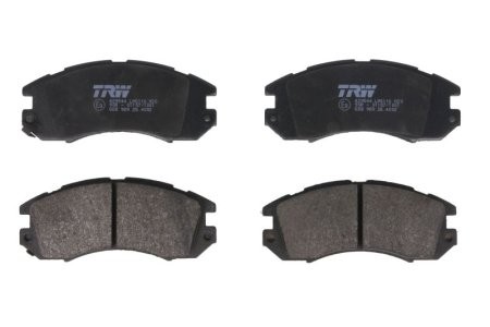 Set plăcuțe frână TRW, față, pentru: SUBARU IMPREZA, LEGACY I, LEGACY II, LEGACY OUTBACK 1.6-2.5 01.89-12.00
