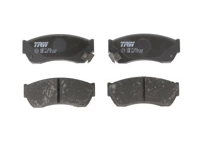 Set plăcuțe frână TRW, față, pentru: SUBARU JUSTY II; SUZUKI ALTO IV, ALTO V, CAPPUCCINO, SWIFT, SWIFT I, SWIFT II; TATA INDICA, INDIGO, INDIGO MARINA 0.7-1.6 08.85-