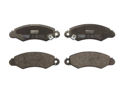 Set plăcuțe frână TRW, față, pentru: SUBARU JUSTY II; SUZUKI SWIFT II 1.0/1.3 03.89-12.05
