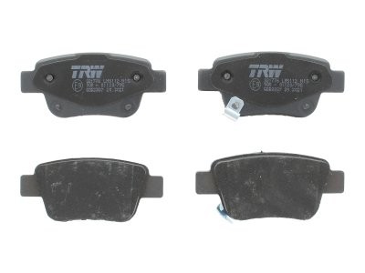 Set plăcuțe frână TRW, spate, pentru: TOYOTA AVENSIS, COROLLA VERSO, PREVIA 1.6-3.5 10.00-