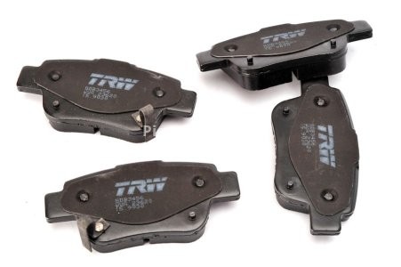 Set plăcuțe frână TRW, spate, pentru: TOYOTA AVENSIS, COROLLA VERSO, PREVIA, PREVIA III 1.6-3.5 09.97-