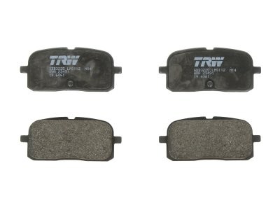 Set plăcuțe frână TRW, spate, pentru: TOYOTA PASEO, STARLET 1.3/1.5 08.95-07.99