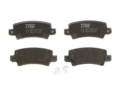 Set plăcuțe frână TRW, spate, (cu suplimente), pentru: TOYOTA COROLLA 1.4-2.0D 01.01-03.08