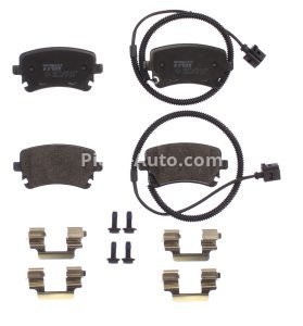 Set plăcuțe frână TRW, spate, pentru: VW PHAETON 3.0D-6.0 04.02-07.18