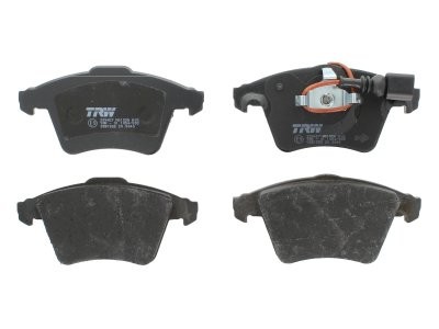Set plăcuțe frână TRW, față, pentru: VW CALIFORNIA T5 CAMPER, CALIFORNIA T6 CAMPER, MULTIVAN T5, MULTIVAN T6, TRANSPORTER T4, TRANSPORTER T5, TRANSPORTER T6 1.9D-3.2 10.92-