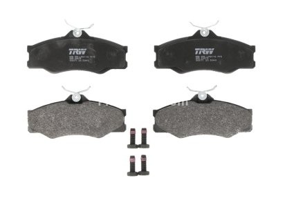 Set plăcuțe frână TRW, față (cu accesorii; cu șuruburi de ghidare etrier frână), pentru: VW TRANSPORTER T3 1.6D-2.1 08.82-07.92