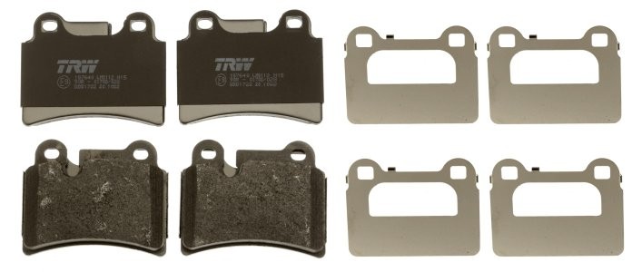 Set plăcuțe frână TRW, spate, pentru: VW TOUAREG 3.0D-6.0 10.02-05.10 3