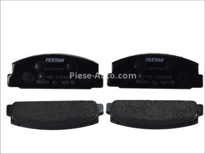 Set plăcuțe frână TEXTAR, spate, pentru: MAZDA 323 F V, 323 F VI, 323 P V, 323 S VI, 626 V, RX-7 I; MITSUBISHI GALANT IV 1.1-2.3D 09.80-05.04