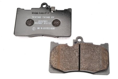 Set plăcuțe frână TEXTAR, față, pentru: LEXUS GS, IS III, RC; TOYOTA MARK X II 2.0-4.6 04.05-