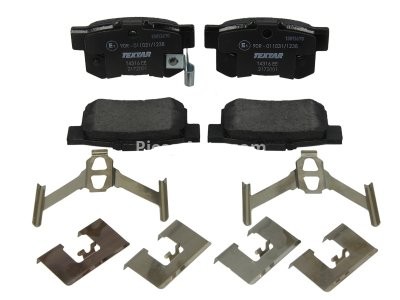 Set plăcuțe frână TEXTAR, spate, pentru: FIAT SEDICI; HONDA CIVIC VII; SUZUKI SWIFT III, SX4 1.3-2.0D 02.01-