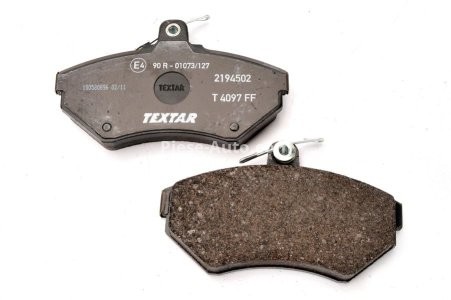 Set plăcuțe frână TEXTAR, față, pentru: SEAT AROSA, CORDOBA, CORDOBA VARIO, CORDOBA VARIO/KOMBI, IBIZA II, INCA, TOLEDO I; VW CADDY II, CADDY II/MINIVAN, CADDY/MINIVAN, GOLF III 1.0-2.0 05.91-06.09