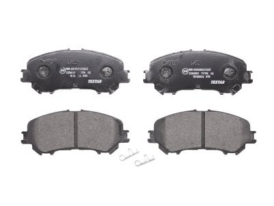 Set plăcuțe frână TEXTAR, față, pentru: NISSAN X-TRAIL III; RENAULT KOLEOS II 1.3-2.5 04.14-
