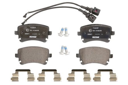 Set plăcuțe frână TEXTAR, spate, pentru: BENTLEY CONTINENTAL, CONTINENTAL FLYING SPUR, FLYING SPUR 4.0-6.0ALK 03.05-