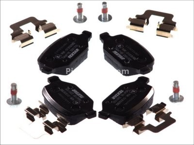 Set plăcuțe frână TEXTAR, spate, pentru: ALFA ROMEO 147, 156, GT; FIAT LINEA; LANCIA LYBRA 1.3D-3.2 02.97-