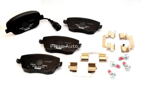 Set plăcuțe frână TEXTAR, față, pentru: SEAT CORDOBA, CORDOBA VARIO, IBIZA III; SKODA FABIA II, ROOMSTER, ROOMSTER PRAKTIK; VW POLO, POLO IV 1.2D-2.0 06.99-