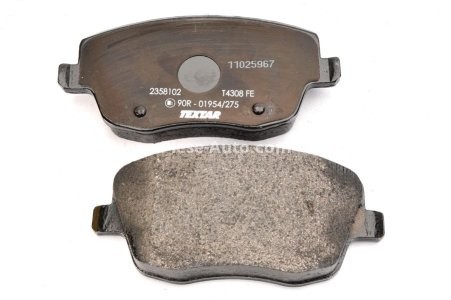 Set plăcuțe frână TEXTAR, față, pentru: SEAT CORDOBA, CORDOBA VARIO, IBIZA III; SKODA FABIA II, ROOMSTER, ROOMSTER PRAKTIK; VW POLO, POLO IV 1.2D-2.0 06.99-