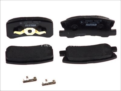 Set plăcuțe frână TEXTAR, spate, pentru: CHRYSLER 200, SEBRING; CITROEN C4 AIRCROSS, C-CROSSER, C-CROSSER ENTERPRISE; DODGE AVENGER, CALIBER; JEEP COMPASS, PATRIOT; LANCIA FLAVIA 1.6-3.8 04.00-