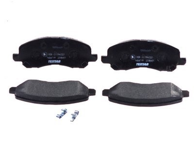 Set plăcuțe frână TEXTAR, față, pentru: CHRYSLER 200, SEBRING; CITROEN C4 AIRCROSS; DODGE CALIBER; JEEP COMPASS, PATRIOT; MITSUBISHI ASX, ECLIPSE, ECLIPSE III, ECLIPSE IV, GALANT IX 1.3-3.0 09.96-