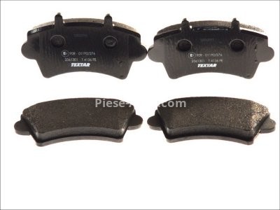 Set plăcuțe frână TEXTAR, față, pentru: NISSAN INTERSTAR; OPEL MOVANO A; RENAULT MASTER II 1.9D-3.0D 07.98-
