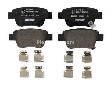 Set plăcuțe frână TEXTAR, spate, pentru: TOYOTA AVENSIS, COROLLA VERSO, PREVIA, PREVIA III 1.6-3.5 03.03-