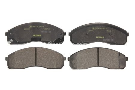 Set plăcuțe frână TEXTAR, față, pentru: KIA BONGO, K2500 2.5D 01.10-
