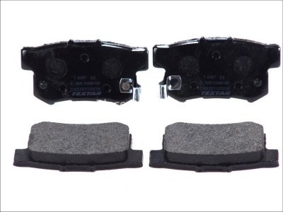 Set plăcuțe frână TEXTAR, spate, pentru: ACURA TL; GREAT WALL HOVER H6; HONDA ACCORD VII, CIVIC VII, FR-V, JAZZ II, STEPWGN 1.2-3.2 05.96-