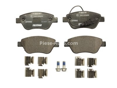 Set plăcuțe frână TEXTAR, față, pentru: ALFA ROMEO MITO; FIAT 500, 500 C, BRAVO II, DOBLO, DOBLO/MINIVAN, FIORINO, FIORINO/MINIVAN, GRANDE PUNTO, IDEA, LINEA, PANDA 0.9LPG-2.0D 03.01-
