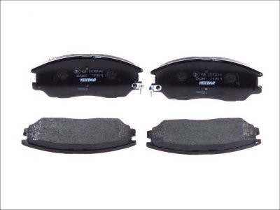 Set plăcuțe frână TEXTAR, față, pentru: HYUNDAI EQUUS / CENTENNIAL, TERRACAN, XG; KIA OPIRUS; SSANGYONG RODIUS I, RODIUS II, STAVIC; SUZUKI IGNIS II 1.5-4.5 10.99-
