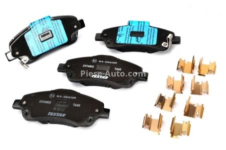 Set plăcuțe frână TEXTAR, față, pentru: TOYOTA AVENSIS, COROLLA VERSO 1.6-2.4 03.03-03.09