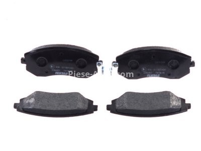 Set plăcuțe frână TEXTAR, față, (cu accesorii), pentru: SUBARU FORESTER, IMPREZA, LEGACY IV, LEGACY V, OUTBACK, XV 1.5-3.6 12.00-