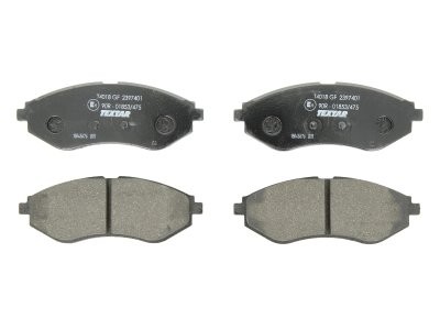 Set plăcuțe frână TEXTAR, față, pentru: CHEVROLET AVEO / KALOS; DAEWOO KALOS 1.2-1.6 09.02-