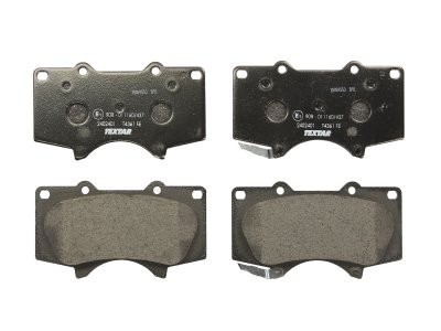 Set plăcuțe frână TEXTAR, față, pentru: MITSUBISHI PAJERO IV, PAJERO SPORT II; TOYOTA 4 RUNNER IV, FORTUNER, HILUX, HILUX VII, LAND CRUISER PRADO, TACOMA, TUNDRA 2.5D-4.7 02.99-
