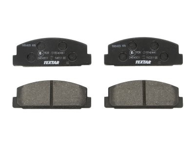 Set plăcuțe frână TEXTAR, spate, pentru: MAZDA 323 F V, 323 F VI, 323 S VI, 6, 626 III, 626 V, PREMACY, RX-7 I, RX-7 II, RX-7 III; MITSUBISHI GALANT IV 1.1-2.5 09.80-07.13