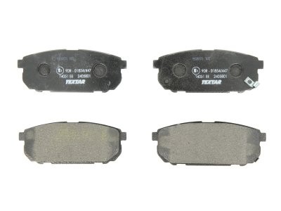 Set plăcuțe frână TEXTAR, spate, pentru: KIA SORENTO I 2.4-3.5 08.02-12.11
