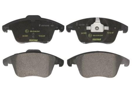 Set plăcuțe frână TEXTAR, față, pentru: LAND ROVER DISCOVERY SPORT, RANGE ROVER EVOQUE 2.0/2.0D/2.2D 06.11-